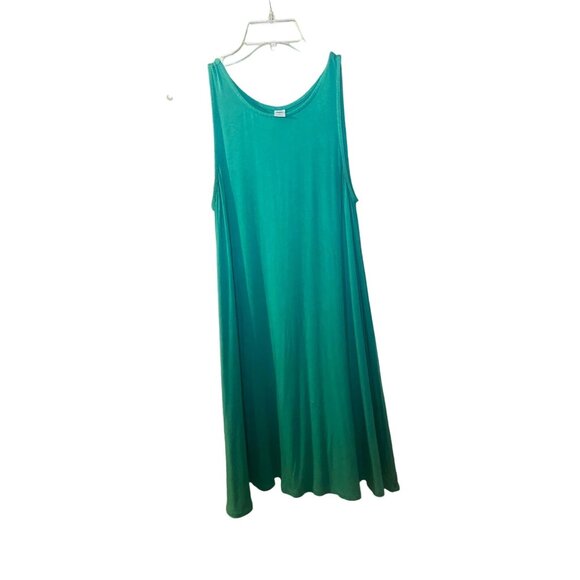 Old Navy Dreamy Green SL Knit Swing Dress  M - Picture 2 of 5